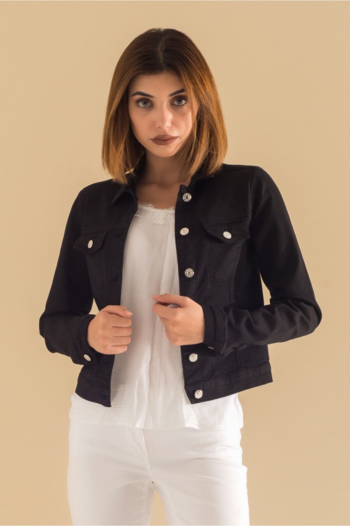 Power Strech Kot Mont Siyah - 38