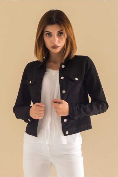 Power Strech Kot Mont Siyah - 38