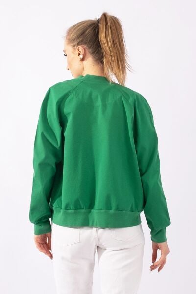 Bold & Young Kadın Siyah Bomber Ceket 36 - Yeşil