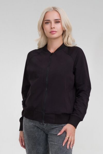 Bold & Young Kadın Siyah Bomber Ceket siyah sw - XL