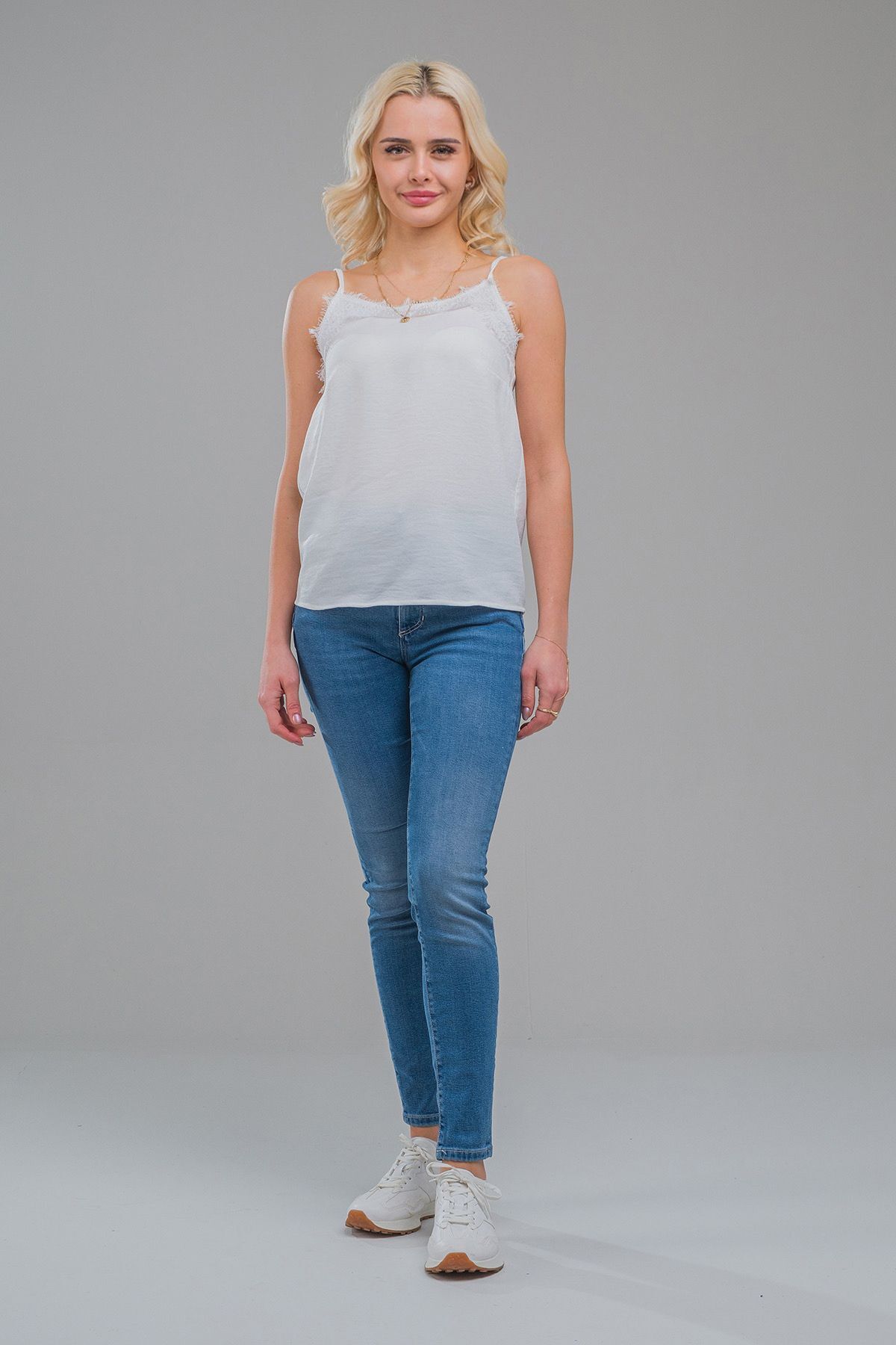 Bold & Young Kadın Siyah Bomber Ceket Beyaz - M