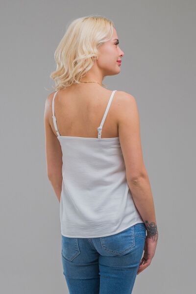 Bold & Young Kadın Siyah Bomber Ceket Beyaz - M